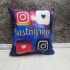 Подушка двухстороняя Instagram 