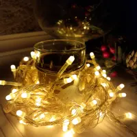 Гирлянда однотон (желтая) 100 LED