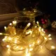Гирлянда однотон (желтая) 100 LED