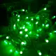 Гирлянда однотон (зеленая) 100 LED