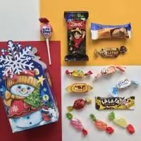 Сладкий подарок "Снеговик" 