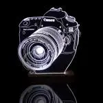 3D светильник «Фотоаппарат»