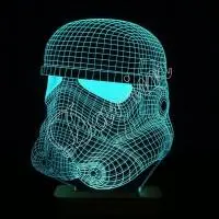 3D светильник «Дарт Вейдер»