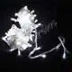 Гирлянда однотон (белый холодный) 100 LED 