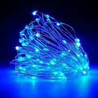 Гирлянда Роса (Синий) 100 LED USB