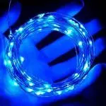 Гирлянда Роса (Синяя) 10 LED  на батарейках