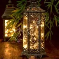 Гирлянда Роса (Белый теплый) 20 LED  на батарейках