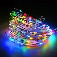 Гирлянда Роса (Мульти) 100 LED  на батарейках