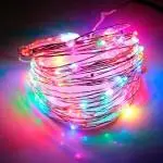 Гирлянда Роса (Мульти) 100 LED  на батарейках
