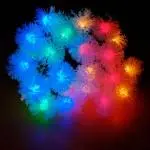 Гирлянда «Снежинка пушистая» 20 LED