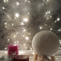 Світлодіодна гірлянда - краплі роси Штора, 1.8х1.2 м, теплий білий, 144 LED