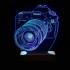 3D светильник «Фотоаппарат»