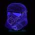 3D светильник «Дарт Вейдер»