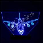 3D светильник «Самолет»
