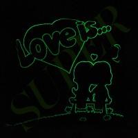 Подушка светящаяся "Love is"
