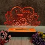 3D светильник "I love you"