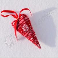 Сердце плюшевое 